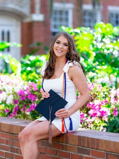 Ashely Isom graduation photo