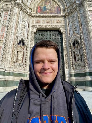 Bryce Beltz in Italy