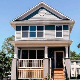 A triplex home in Minneapolis