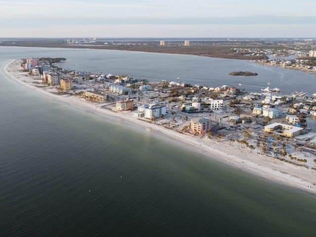 Fort Myers Beach damage after Hurricane Ian