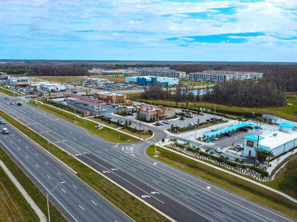 Aerial view of Cypress Ranch in Pasco County, Florida