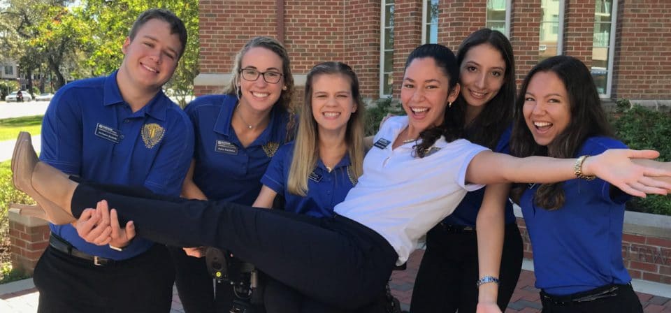 Jackie and her FLA mentees on the last Fall FLA session of 2017