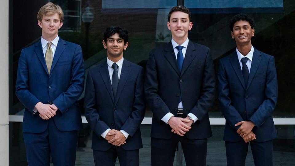 Students in the Energy Sector group