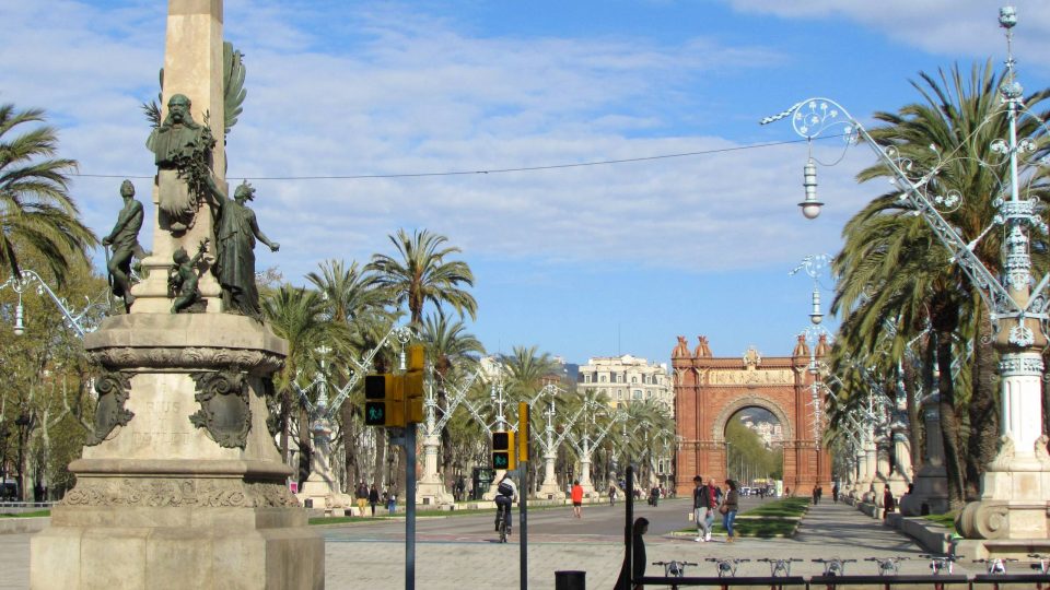 Arc de Triomf in Barcelona, Spain