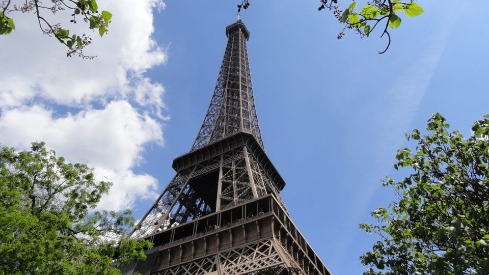 The Eiffel Tower in Paris, France