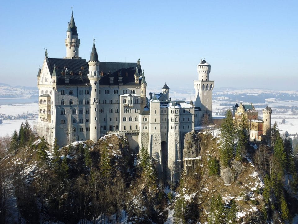 Neuschwanstein Castle in Munich, Germany