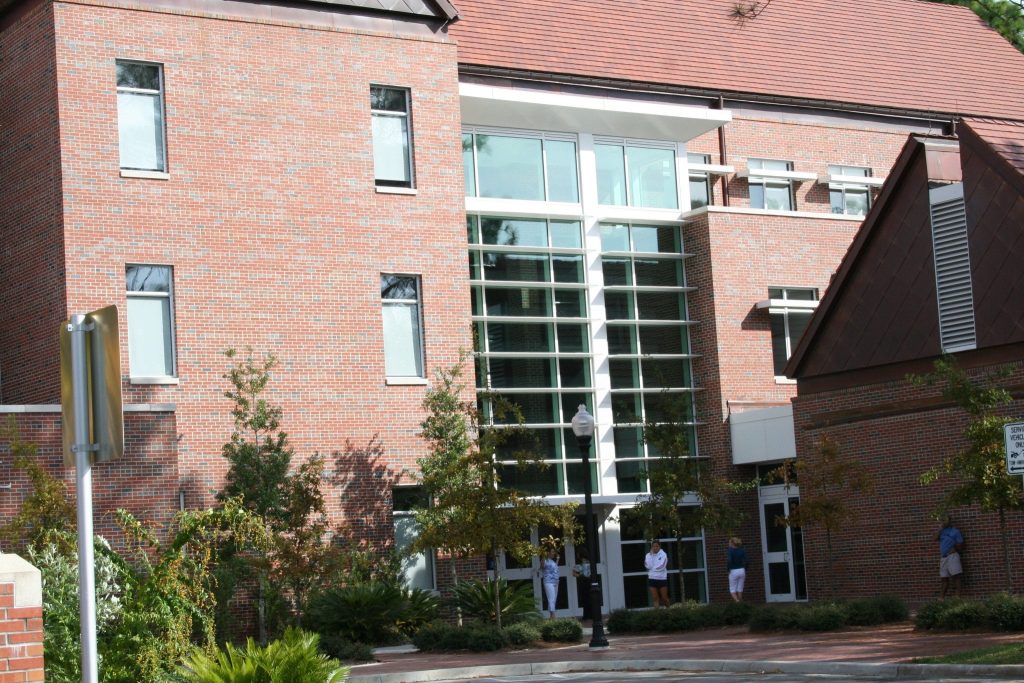 The south side of Gerson Hall