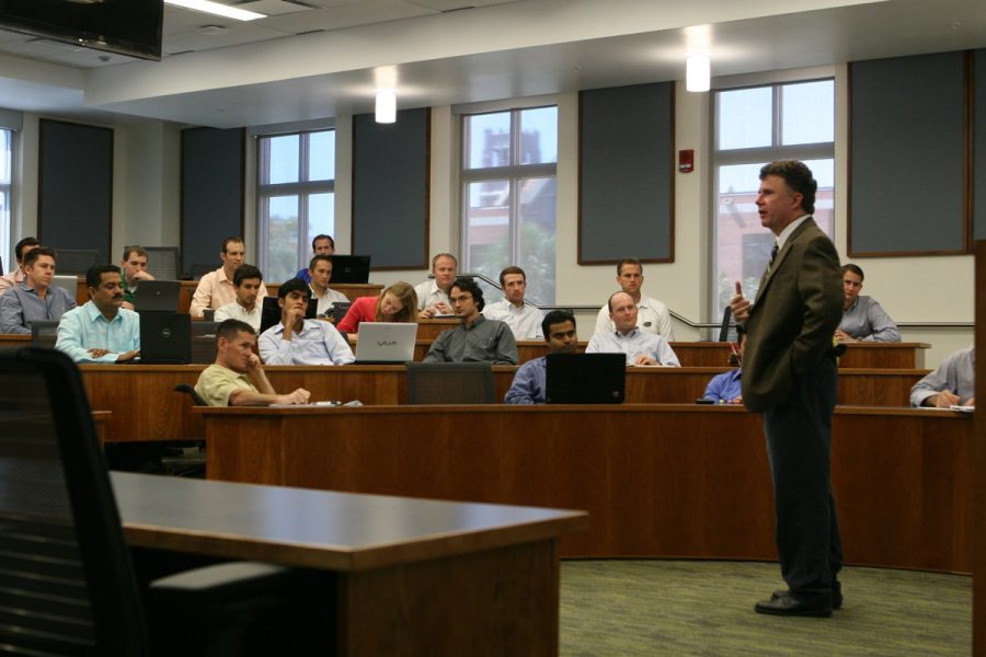 Joel Houston teaching in class