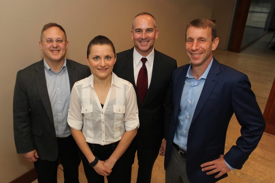 Jason Ward, Kathy Rupar, Sean Limon and John Banko