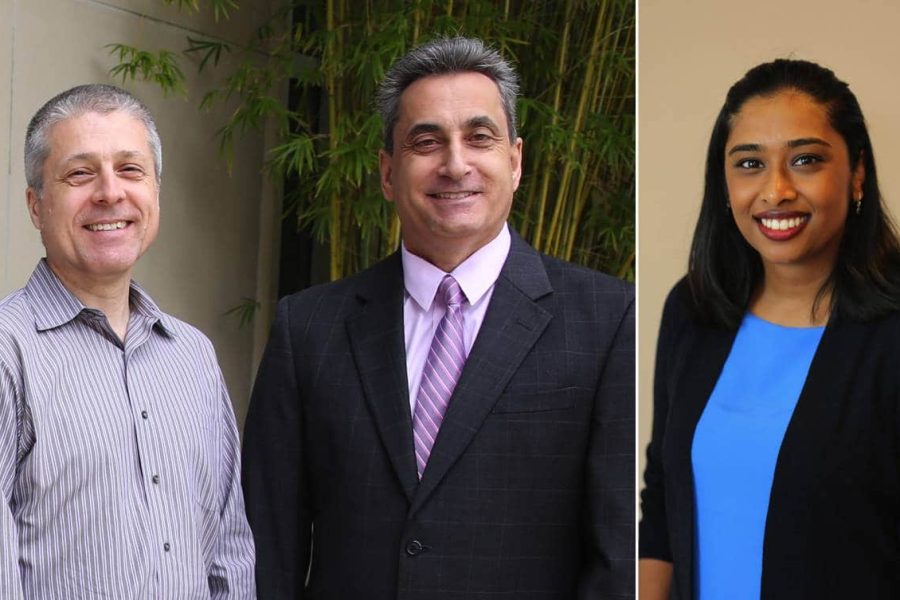 Alan Cooke, Larry DiMatteo and Sonia Singh