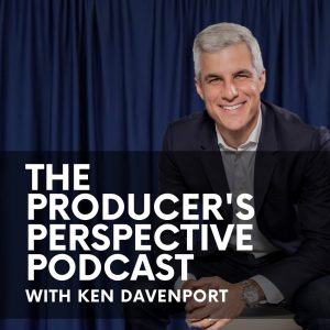 Podcast graphic: The Producer's Perspective Podcast with Ken Davenport