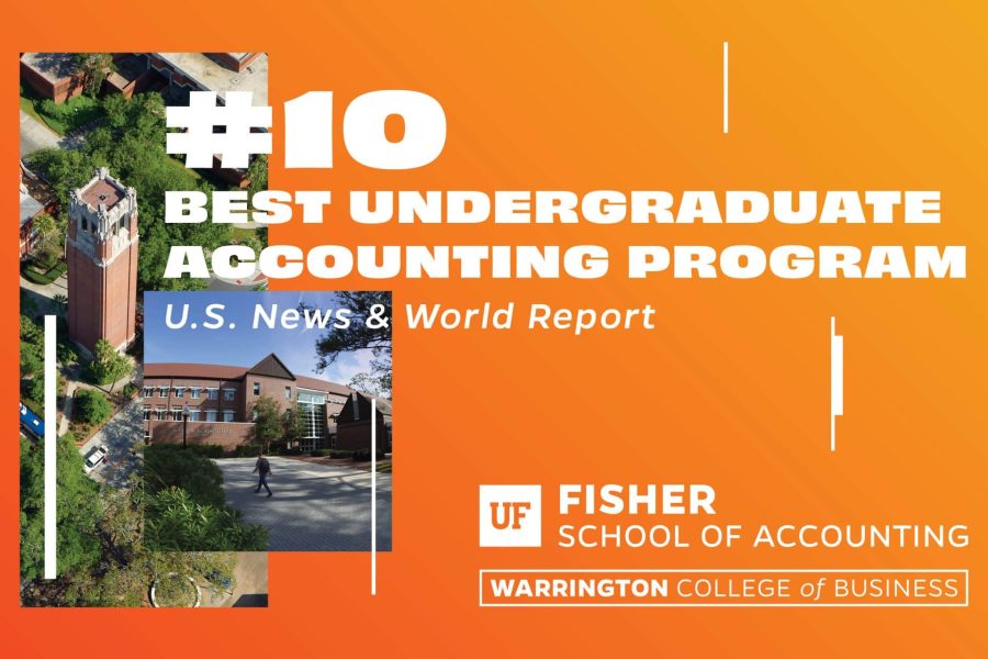 #10 Best Undergraduate Accounting Program, US News & World Report, Fisher School of Accounting
