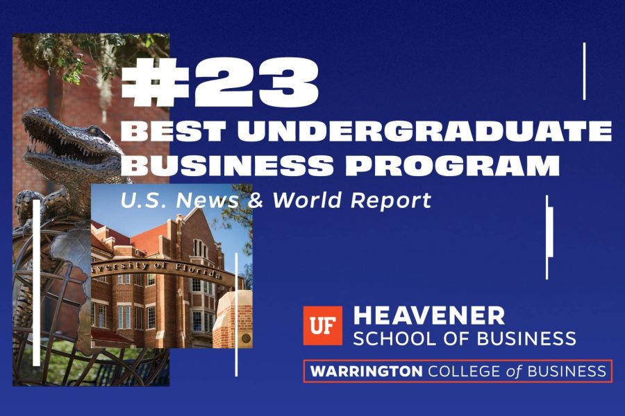#23 Best Undergraduate Business Program, U.S. News & World Report, Heavener School of Business