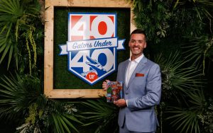 Daniel Bentancourt. Images from the 40 Gators Under 40 Weekend on Friday, March 28, 2025 at the Emerson Alumni Hall in Gainesville, FL. Photo by Matt Pendleton Photography for UF Alumni Association.