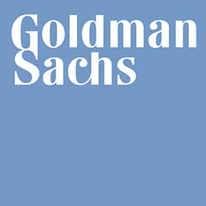 Logo for Goldman Sachs, an employer of UF Warrington MS in Finance alumni