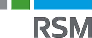 Logo for RSM US LLP, an employer of UF Warrington MSM alumni