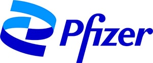 Logo for Pfizer, an employer of UF Warrington Weekend Part-Time MBA alumni