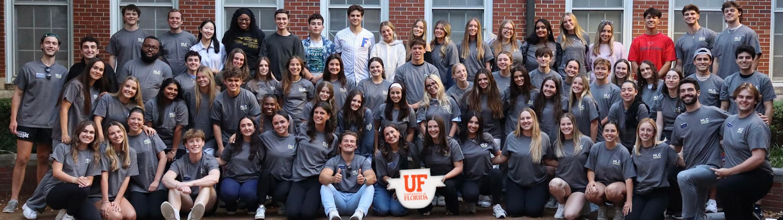 Group photo of Heavener Leadership Challenge participants.