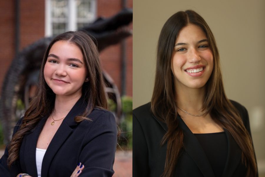 Megan Shein and Gabriella Puig smiling headshots