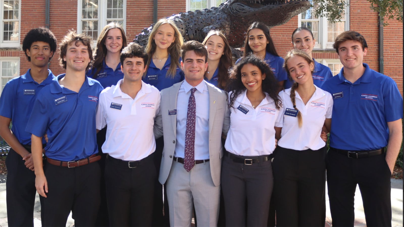 Members of FLA's civic engagement committee