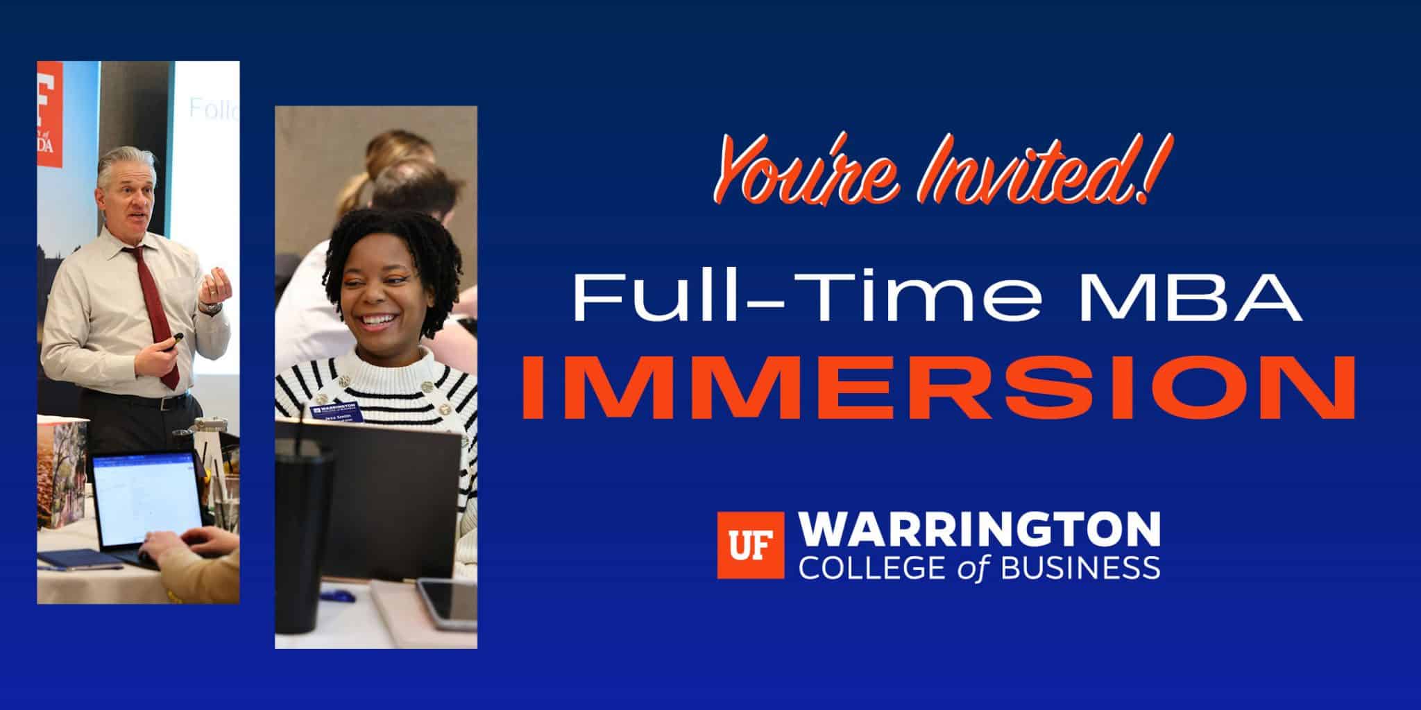 Full-Time MBA Immersion Day